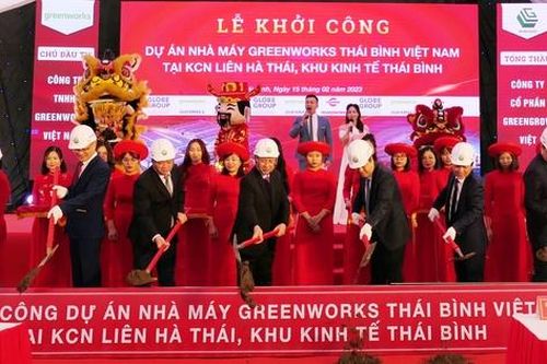 Khởi công dự án triệu đô tại Khu công nghiệp Liên Hà Thái