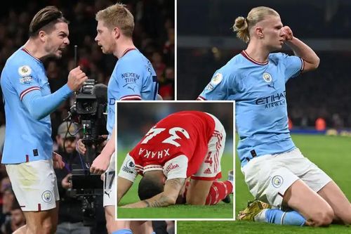 Man City lên đầu bảng sau khi quật ngã Arsenal
