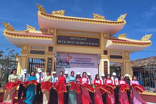 Khánh thành Khu di tích lịch sử 'Nơi ở và làm việc của đồng chí Võ Văn Kiệt' tại miệt rừng U Minh hạ