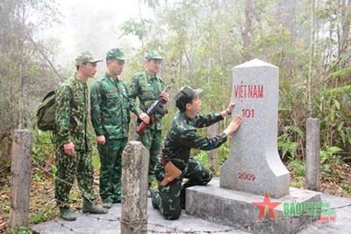 Điện Biên: Phối hợp nhiều lực lượng cùng tuần tra bảo vệ mốc giới