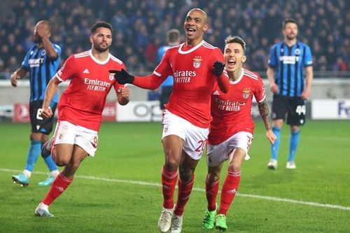Benfica đánh bại Club Brugge, kéo dài chuỗi trận bất bại