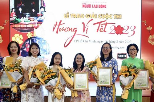 9 tác giả đoạt giải cuộc thi 'Hương vị tết'