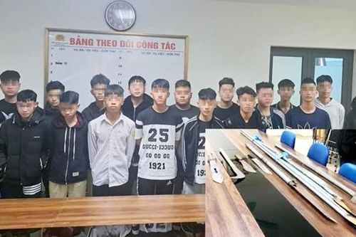 Ngăn chặn hàng chục thanh thiếu niên mang dao phóng lợn hỗn chiến