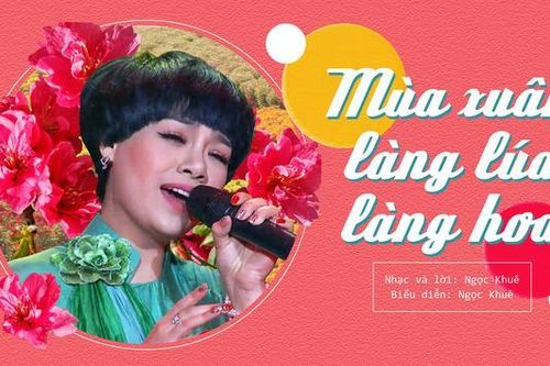 Mùa xuân làng lúa làng hoa