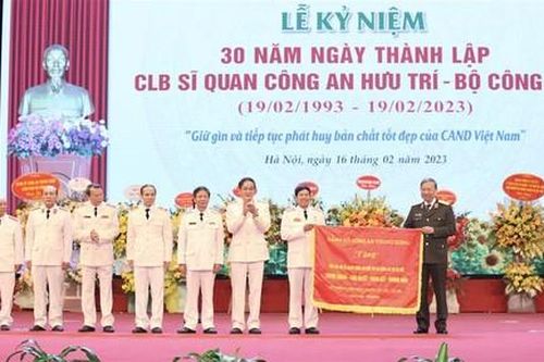 Kỷ niệm 30 năm Ngày thành lập Câu lạc bộ Sĩ quan Công an hưu trí Bộ Công an