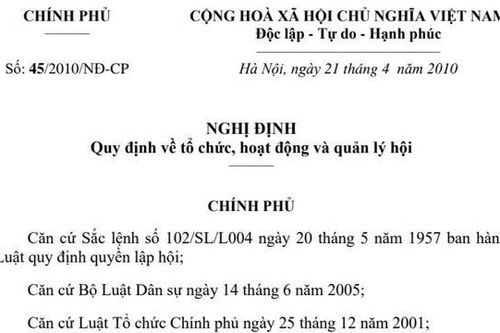 Hà Nội: Khẩn trương rà soát, đánh giá một số Hội hoạt động còn hình thức