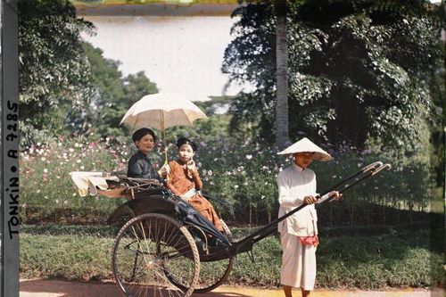 Chân dung phụ nữ thượng lưu Hà Nội năm 1915 qua ảnh màu của Pháp