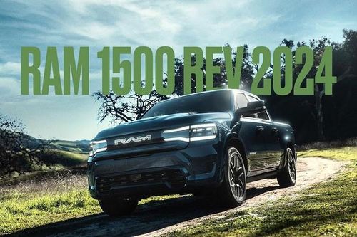 'Khủng long' Ram 1500 REV 2024 chạy điện không còn 3 hàng ghế