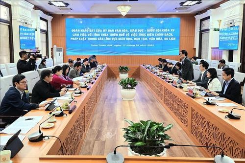 Kiên trì theo đuổi mục tiêu phát triển văn hóa, con người Huế