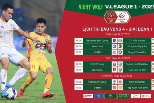 Vòng 4 Night Wolf V.League 2023: Tâm điểm vẫn nằm ở Thủ đô!