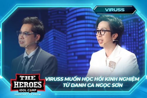 ViruSs muốn học hỏi kinh nghiệm từ danh ca Ngọc Sơn