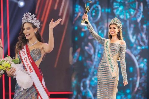 Đương kim Miss Grand chúc mừng Tân Miss Charm đăng quang: Cẩn thận bị tước vương miện chị ơi!