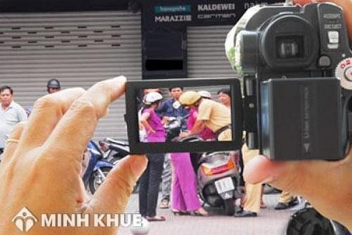 Vĩnh Phúc: Cố tình vi phạm giao thông để 'bẫy' cảnh sát giao thông