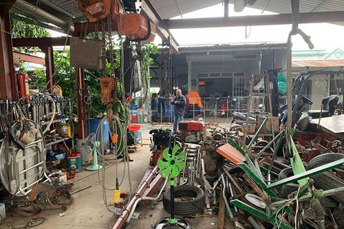 Kiểm tra cơ sở mua bán máy thủy nội địa không rõ nguồn gốc