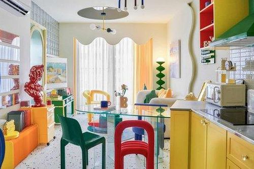 Chi một tỷ đồng cải tạo căn hộ phong cách pop art