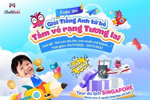 Cuộc thi 'mình giỏi tiếng anh, bạn cũng thế' của Babilala