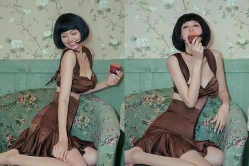 U40 nhưng Tâm Tít vẫn chăm chỉ hở bạo chẳng thua kém đàn em