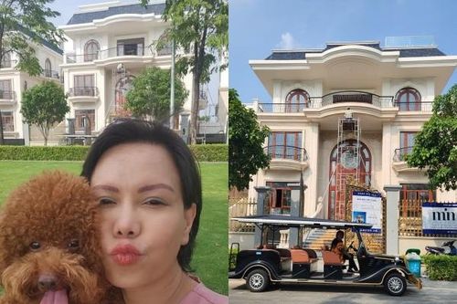 Hé lộ biệt thự 'khủng' đang hoàn thiện của danh hài Việt Hương