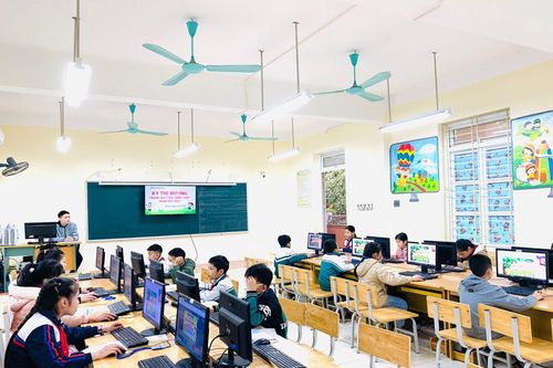 Học sinh Ba Vì hào hứng với sân chơi Trạng nguyên Tiếng Việt