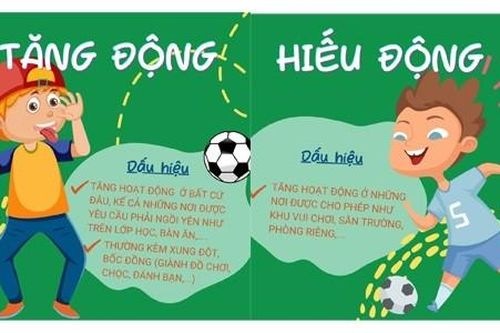 Cách phân biệt trẻ tăng động và trẻ hiếu động