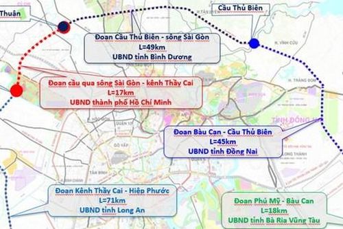 Rà soát, thống nhất phương án tuyến đường Vành đai 4 TPHCM