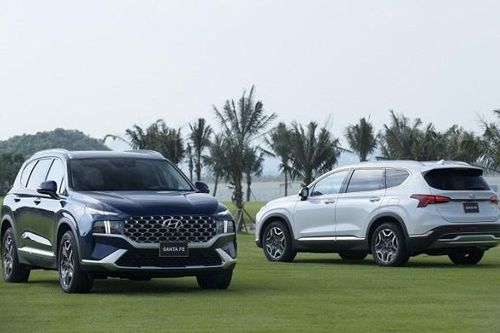 Triệu hồi hơn 17.700 xe SUV Hyundai Santa Fe vì lỗi dây an toàn