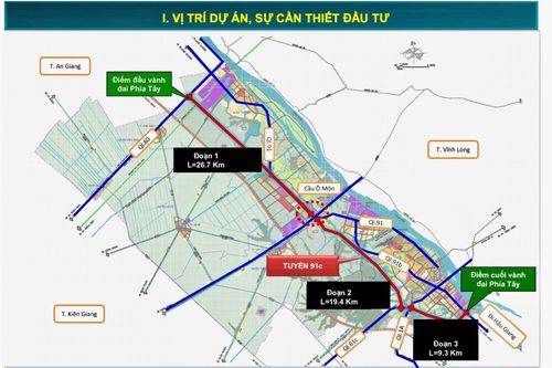 Bổ sung 100 tỷ đồng cho dự án vành đai phía Tây Cần Thơ