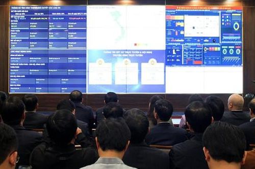Đoàn Ủy viên dự khuyết BCH Trung ương Đảng thăm Trung tâm Giám sát, điều hành TAND