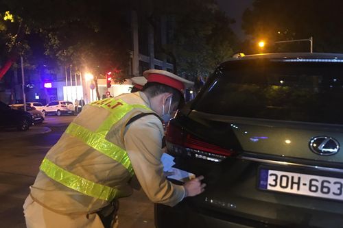 Hà Nội: Tạm giữ 193 phương tiện vi phạm luật Giao thông đường bộ