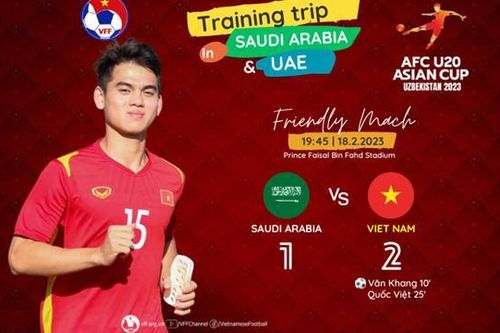 U20 Việt Nam thắng đương kim vô địch châu Á 2-1
