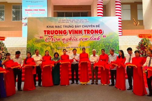 Bến Tre khai mạc trưng bày chuyên đề 'Trương Vĩnh Trọng - Trọn nghĩa vẹn tình'
