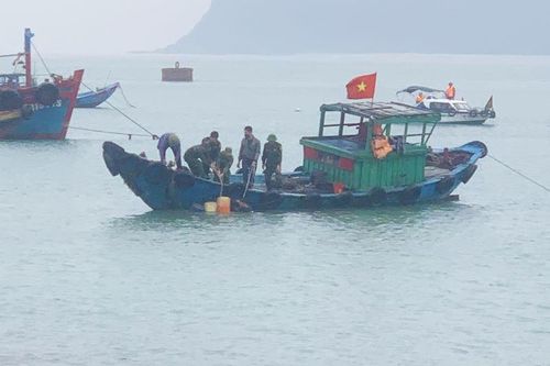 Quảng Bình di dời thành công quả bom trên vùng biển Hòn La