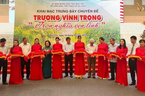 Khai mạc trưng bày chuyên đề 'Trương Vĩnh Trọng - Trọn nghĩa vẹn tình'