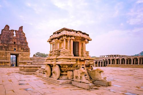 Cột đá… 'biết hát' ở đền Vijaya Vithala