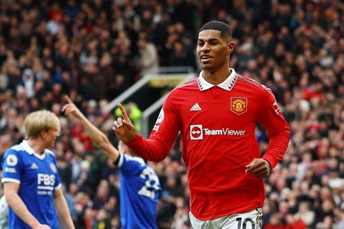 Rashford ghi cú đúp, Man Utd thắng đậm Leicester