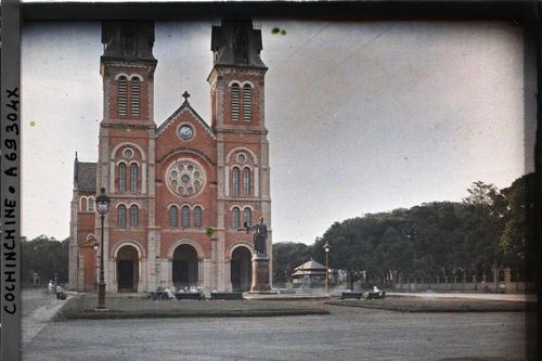 Loạt ảnh màu cực kỳ hiếm có về Sài Gòn một thế kỷ trước
