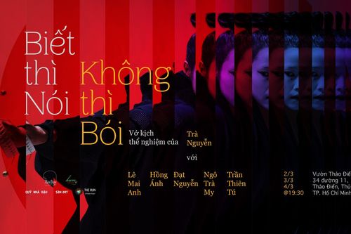 Công diễn vở kịch thể nghiệm 'Biết thì nói, không thì bói'