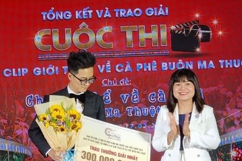 Tác phẩm 'Quê nhà – Hometown' đoạt giải nhất cuộc thi giới thiệu về cà phê Buôn Ma Thuột
