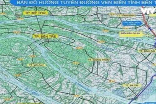 Hơn 13.000 tỷ đồng xây dựng tuyến đường ven biển Bến Tre