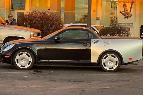 Chán mui trần sang chảnh, chủ xe độ Lexus SC430 thành bán tải cực dị