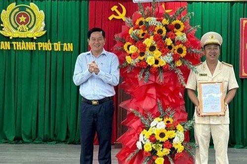 Bình Dương: Thượng tá Đàm Bảo Quân giữ chức trưởng Công an Tp.Dĩ An