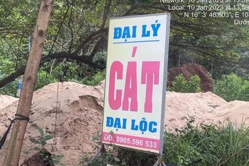 Có hành vi bắt tay đóng các mỏ cát gây hỗn loạn giá ở Quảng Nam, Đà Nẵng?
