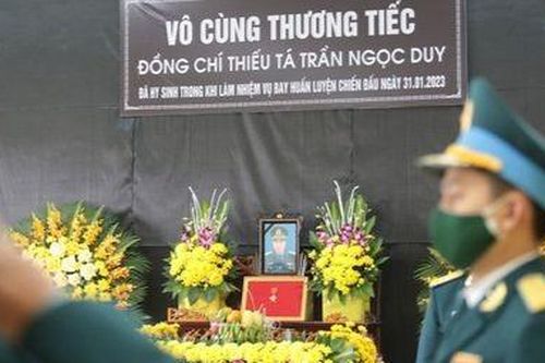 Đề nghị cấp bằng 'Tổ quốc ghi công' cho phi công Trần Ngọc Duy