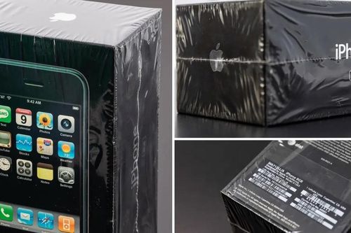 iPhone đầu tiên còn nguyên hộp được bán đấu giá 1,5 tỷ đồng