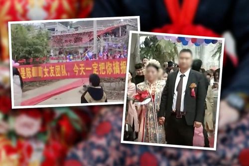 Chú rể Trung Quốc bị hàng chục người yêu cũ đến phá đám cưới