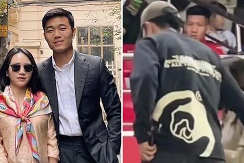 Xuân Trường có hành động tinh tế khi lần đầu tiên đưa vợ đi xem đá bóng