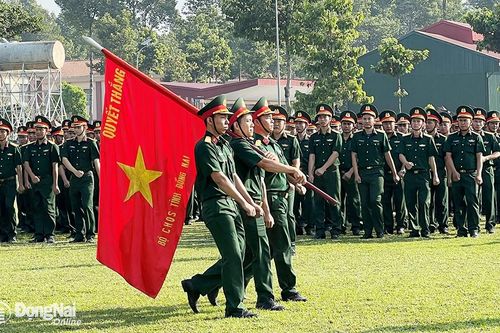 Tổng duyệt phục vụ lễ ra quân huấn luyện năm 2023