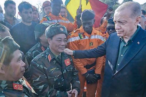Tổng thống Thổ Nhĩ Kỳ T.Erdogan cảm ơn sự hỗ trợ kịp thời của Việt Nam