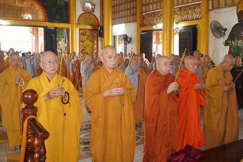 Ban Trị sự Phật giáo Q.Gò Vấp thực hiện Bố-tát và trao giáo chỉ tấn phong giáo phẩm