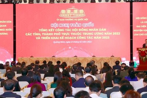 Chủ tịch Quốc hội đánh giá, hoạt động của HĐND có nhiều cách làm hiệu quả, kinh nghiệm hay, bài học quý